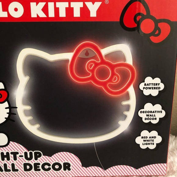 Hello Kitty | Accents | Hello Kitty Lightup Wall Decor New In Box
